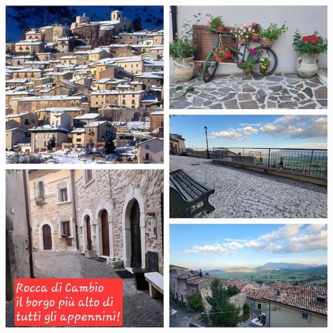 Апартаменти Attico E Super Attico Panoramico Рокка-ді-Камбіо Екстер'єр фото